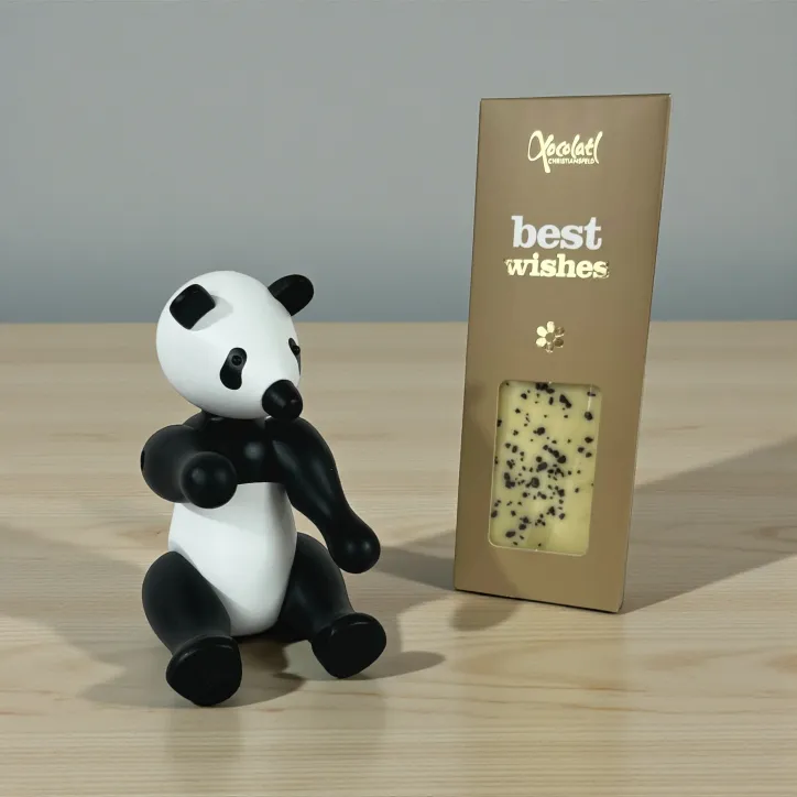Kay Bojesen Panda med Xocolatl Chokoladebar - 4