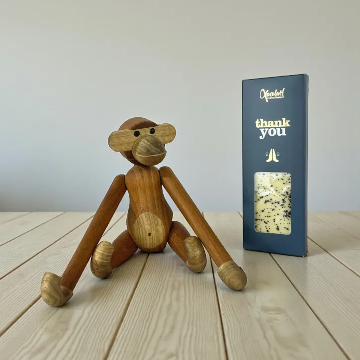 Kay Bojesen Abe med Xocolatl Chokoladebar - 4