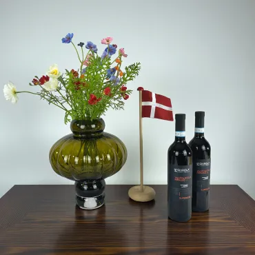 Louise Roe vase, Novoform Flag og Ripasso