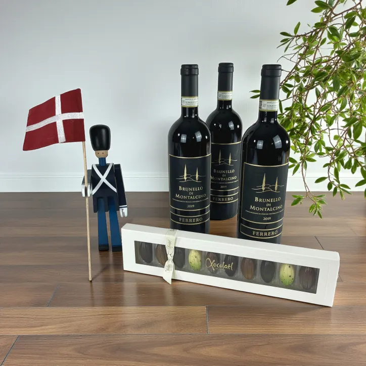 Lille garder, Xocolatl Cocoapods og Tre Cipressi Brunello 