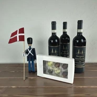 Lille garder, Xocolatl Frog Parade og Tre Cipressi Brunello 