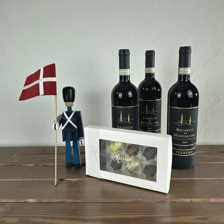 Lille garder, Xocolatl Frog Parade og Tre Cipressi Brunello 