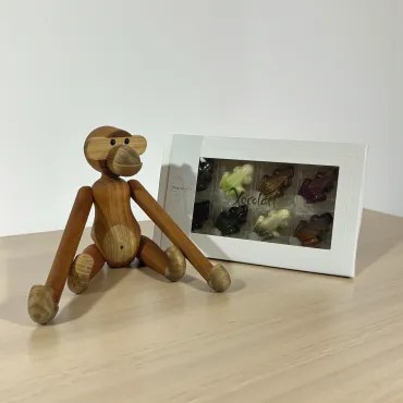 Kay Bojesen Abe og Xocolatl Frog Parade