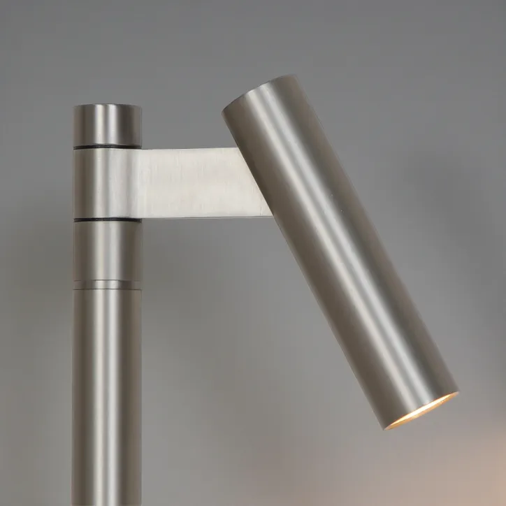 Nordlux Makoto bordlampe Satin Chrome - 3