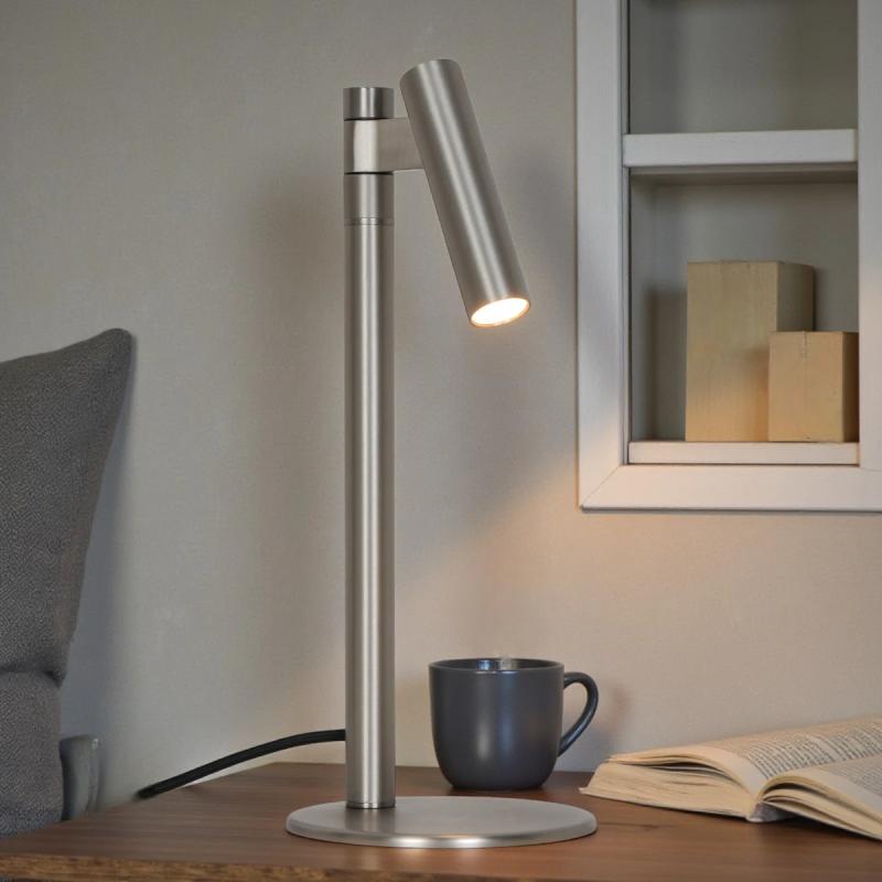 Nordlux Makoto bordlampe Satin Chrome - 2