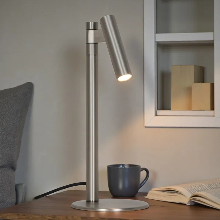 Nordlux Makoto bordlampe Satin Chrome - 2