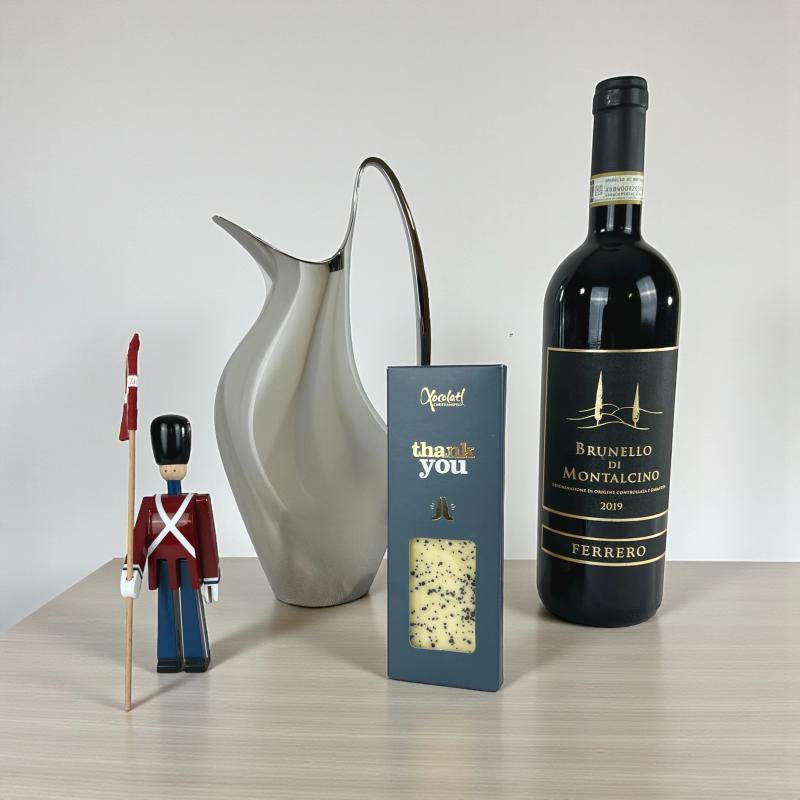 Koppel Kande 1,2 L, Fanebære, Brunello og Chokoladebar - 1