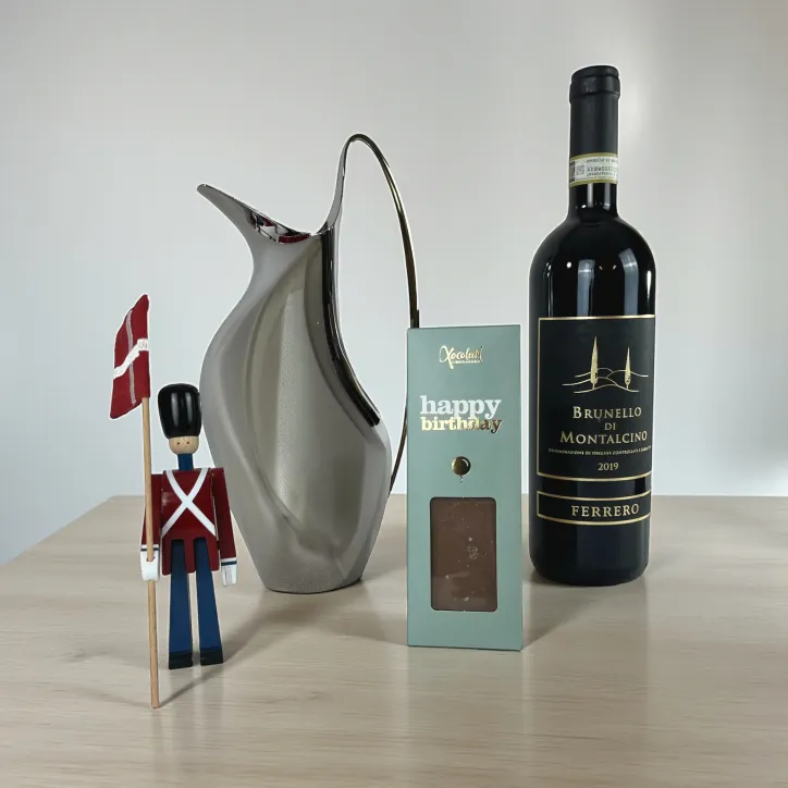 Koppel Kande 1,2 L, Fanebære, Brunello og Chokoladebar - 2