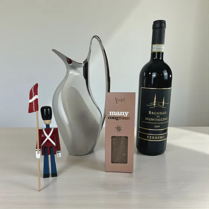 Koppel Kande 1,2 L, Fanebære, Brunello og Chokoladebar - 3