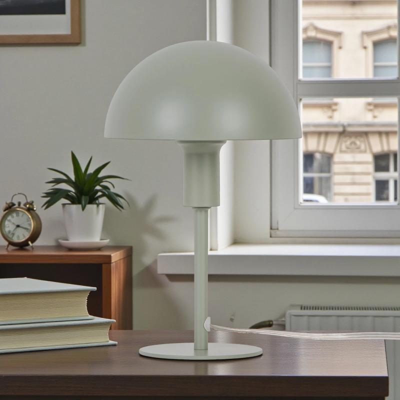 Georg Jensen Damask Sky sengetøj med Nordlux bordlampe - 5