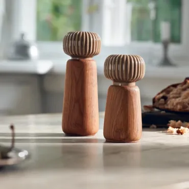 Kähler Hammershøi kværnsæt 14 cm og 18 cm i brun