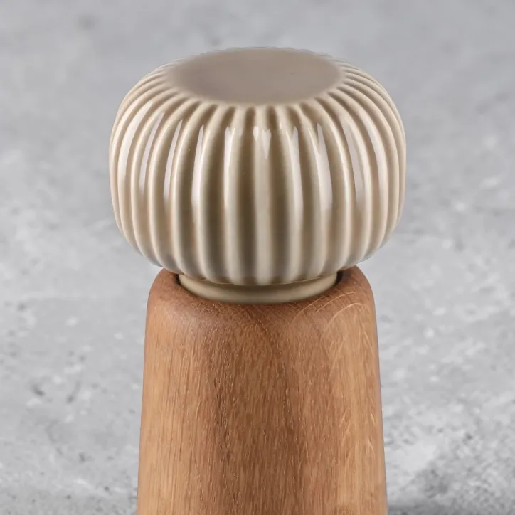 Kähler Hammershøi kværnsæt 14 cm og 18 cm i brun - 3