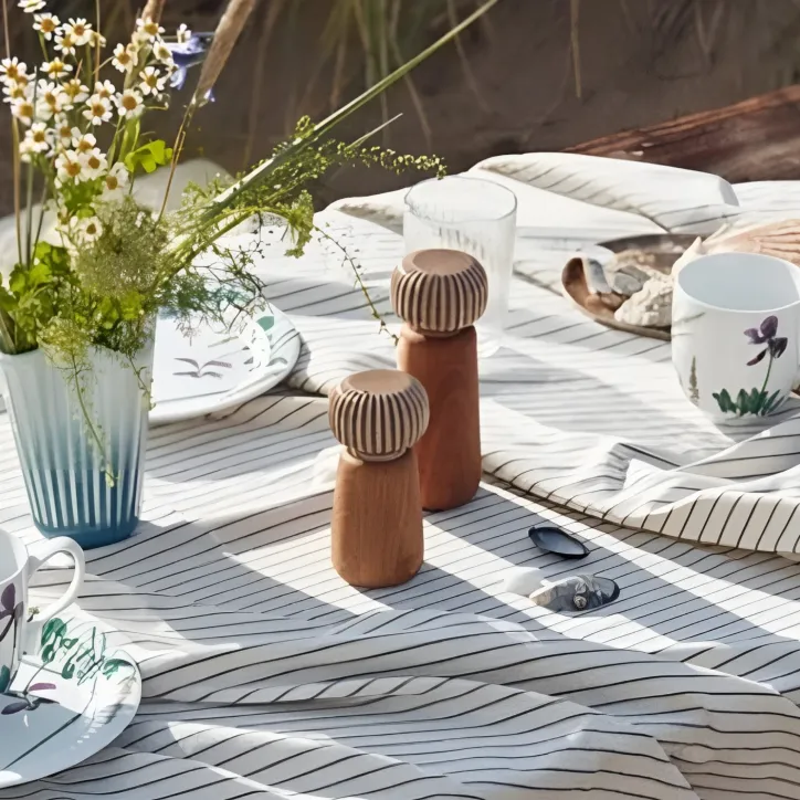 Kähler Hammershøi kværnsæt 14 cm og 18 cm i brun - 1