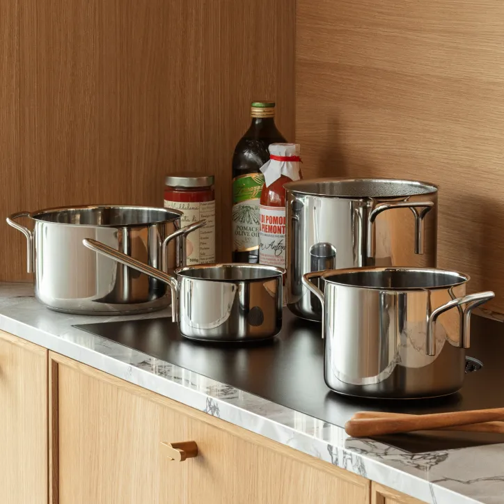 Eva Trio Stainless Steel grydesæt 4 dele