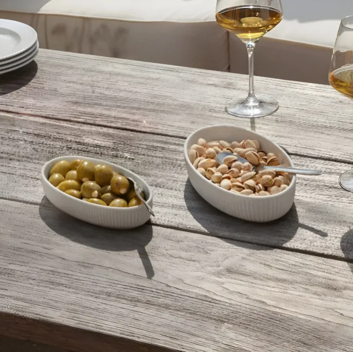 Eva Trio Legio Nova ovale skåle 18 og 22 cm