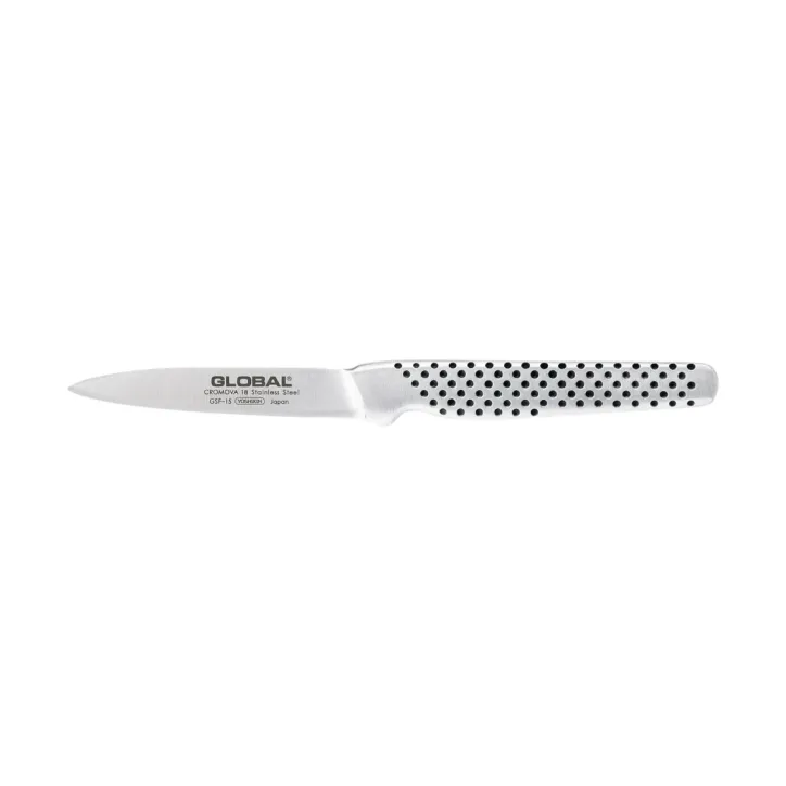 Global Classic knivsæt med brødkniv, urtekniv og tournierkniv - 1
