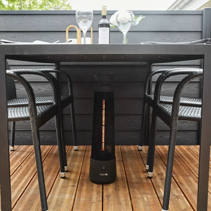 HEAT1 Cone terrassevarmer til under bordmodel 1200 W - 3