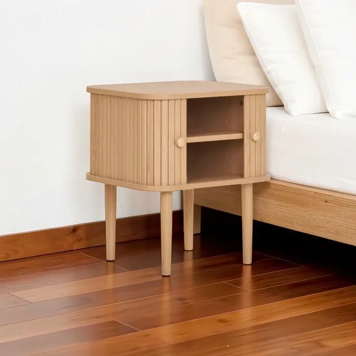Nikko hjørnebord med 2 låger - 3