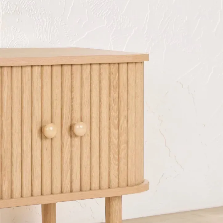 Nikko hjørnebord med 2 låger - 4