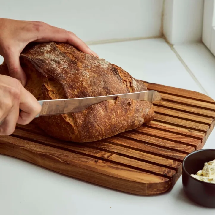 AIDA RAW Crafted teak skærebræt