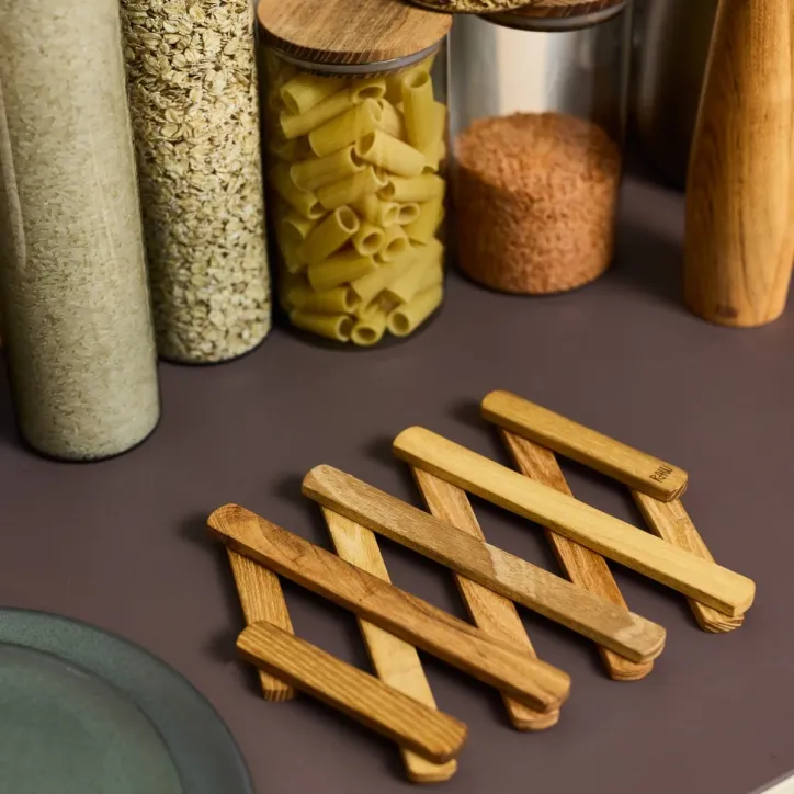 AIDA RAW teak fold-ud bordskåner 60 cm