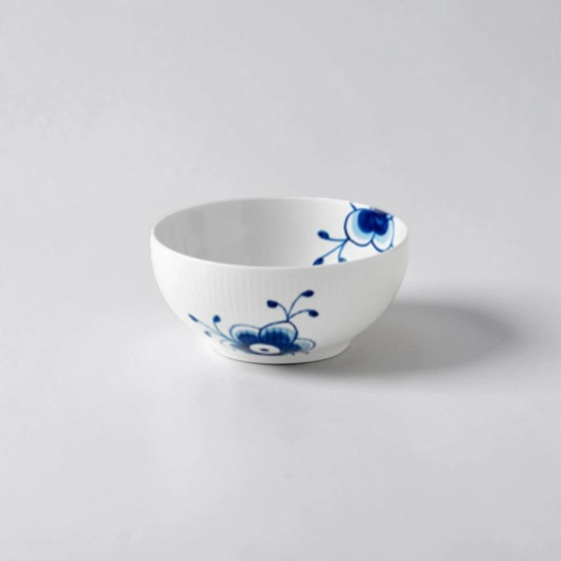 Royal Copenhagen Blå Mega Riflet skål 15 cm - 1