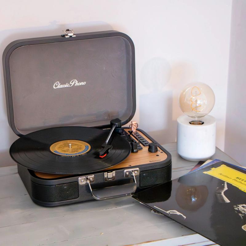 Lenco suitcase pladespiller med bluetooth