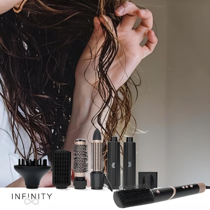 Infinity 7-i-1 multifunktionelt hårstylingssæt