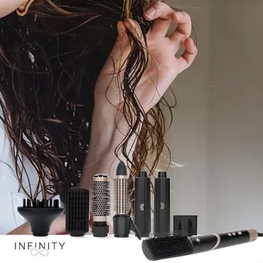 Melissa 7-i-1 multifunktionelt hårstylingssæt