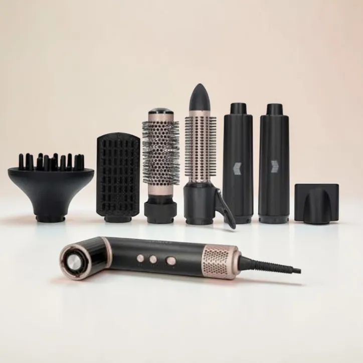 Melissa 7-i-1 multifunktionelt hårstylingssæt - 1