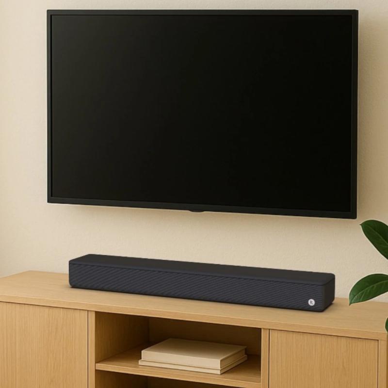 Kreafunk Cinema soundbar i Sort