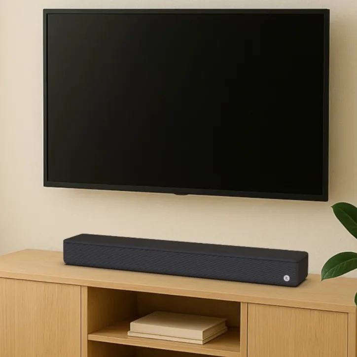 Kreafunk Cinema soundbar i Sort