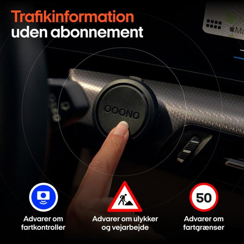 OOONO trafikalarm, OSRAM lommelygte og Nordrive nødhammer - 3
