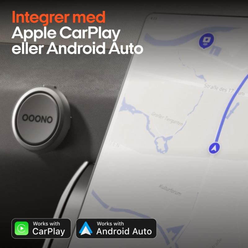 OOONO trafikalarm, OSRAM lommelygte og Nordrive nødhammer - 2