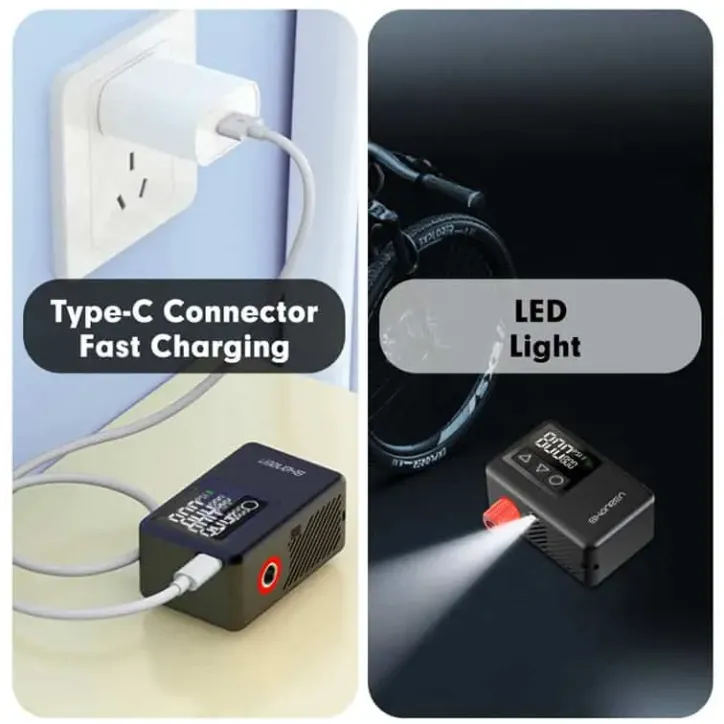 Shanren genopladelig luftpumpe - 2