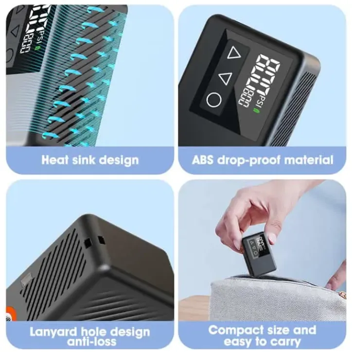 Shanren genopladelig luftpumpe - 3