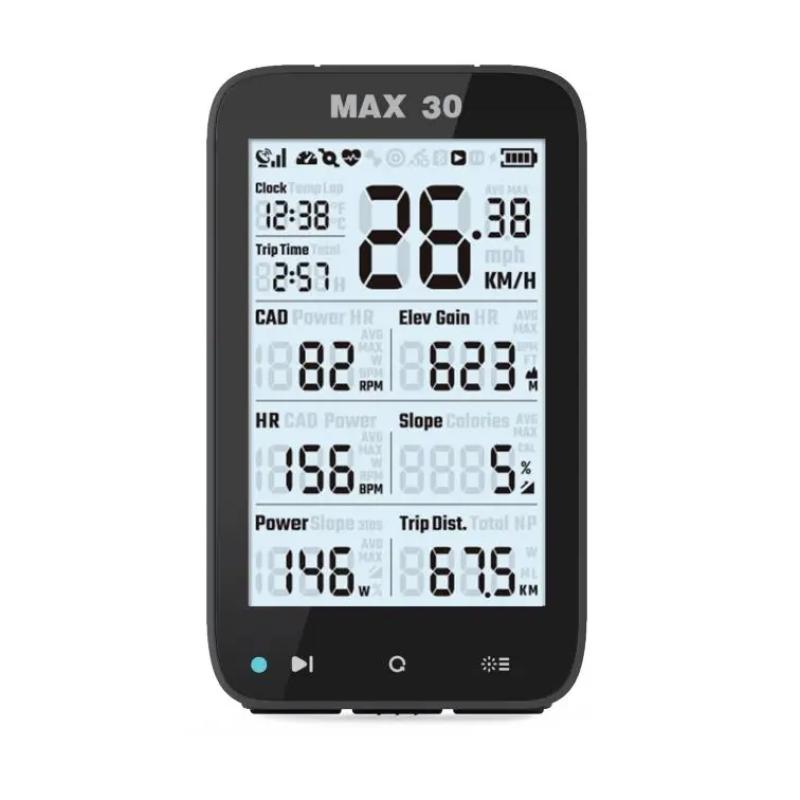 Shanren cykelcomputer og smart baglygte - 4