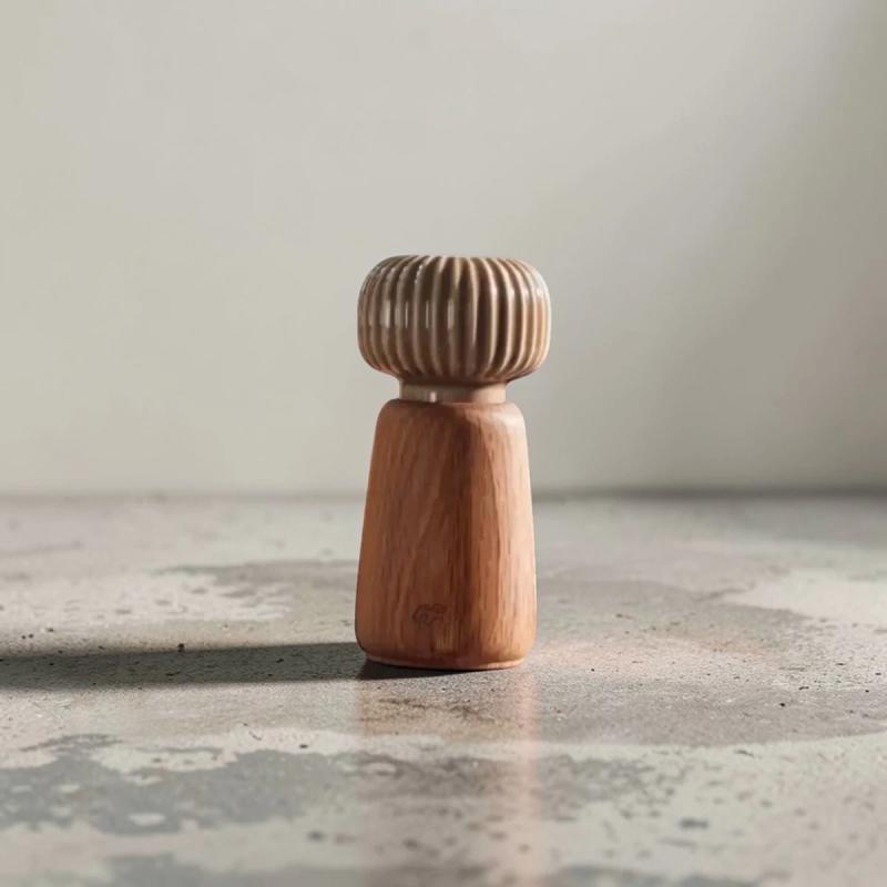 Kähler Hammershøi kværn 14 cm i brun - 3