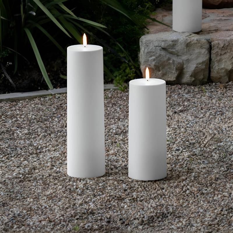 Uyuni Outdoor maxi bloklys á 4 stk. med fjernbetjening