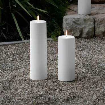 Uyuni outdoor LED bloklys sæt á 2 stk.