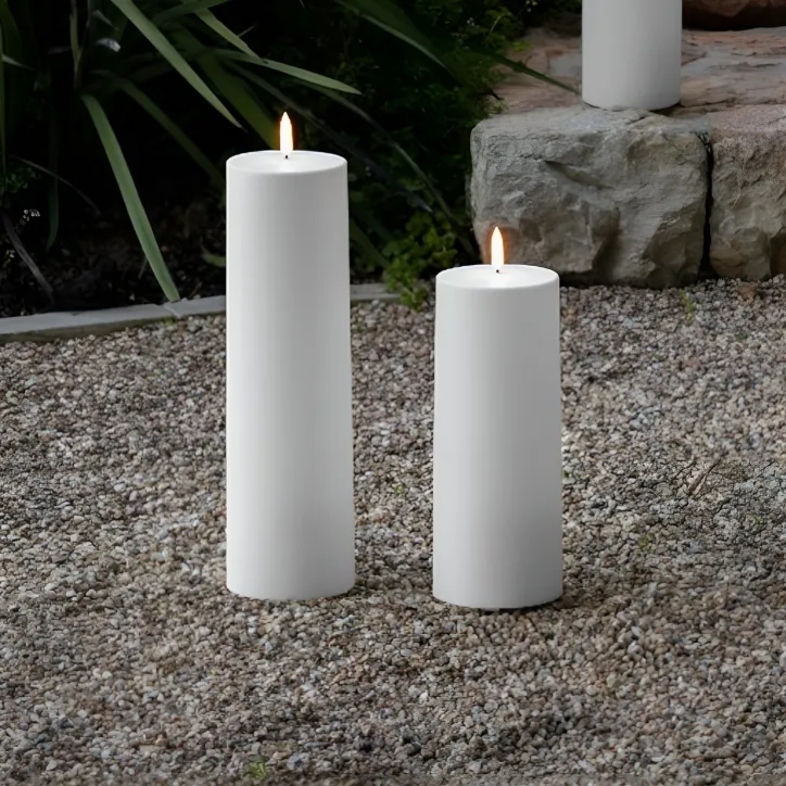 Uyuni outdoor LED bloklys sæt á 2 stk.