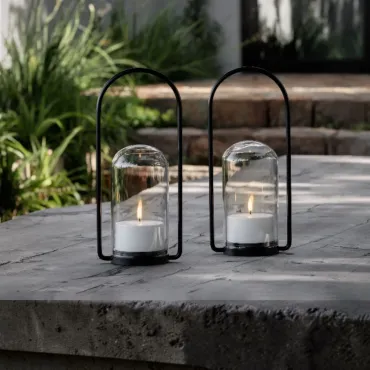 Uyuni outdoor lanterne med LED lys 2 stk.