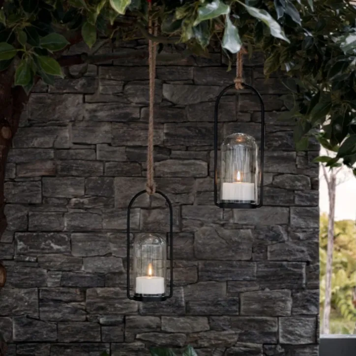 Uyuni outdoor lanterne med LED lys 2 stk. - 3