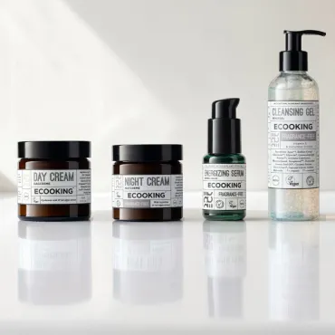 Ecooking Parfumefri rutine ansigtsplejesæt