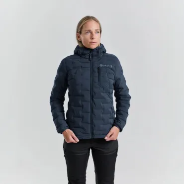 Arctic Vadehavet dunjakke 2.0 i Blå – kvinde