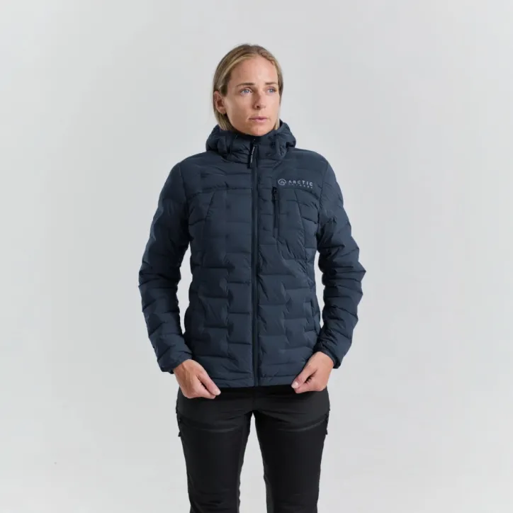 Arctic Vadehavet dunjakke 2.0 i Blå – kvinde