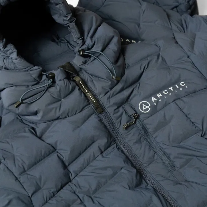 Arctic Vadehavet dunjakke 2.0 i Blå – kvinde - 3
