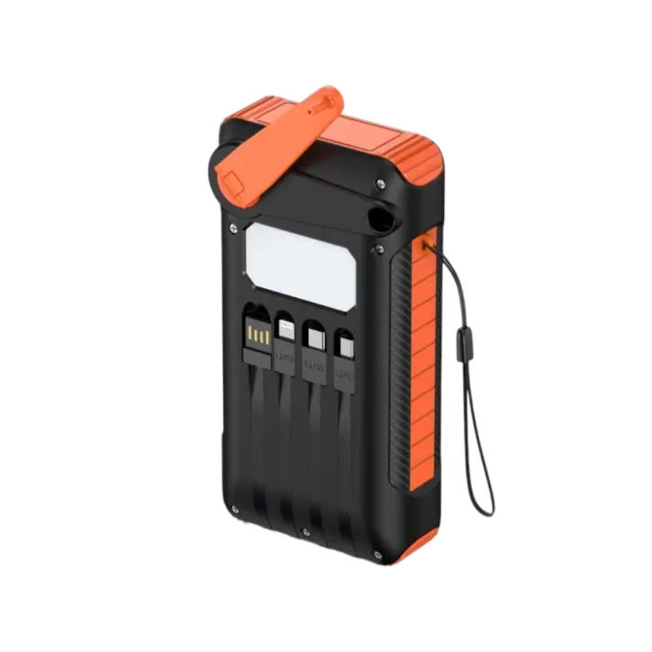 PowerTrend solcelle powerbank 10.000 mAh