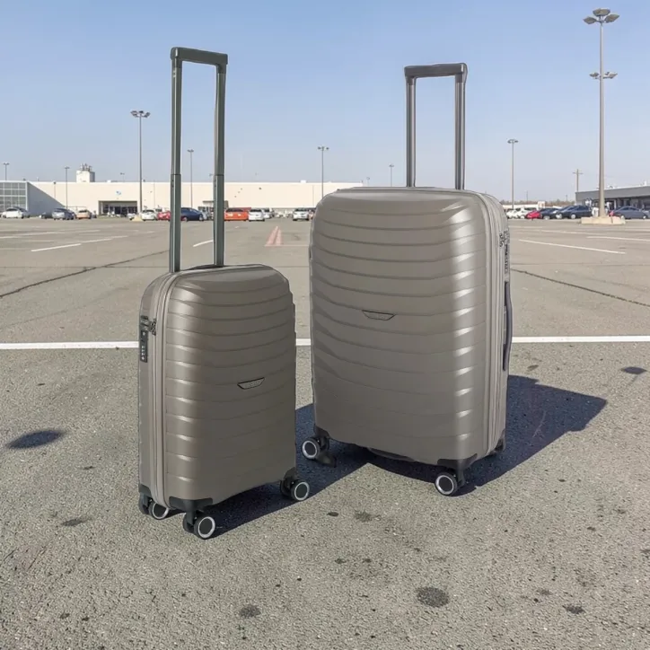 Bon Gout kuffertsæt i Gold 55 & 75 cm