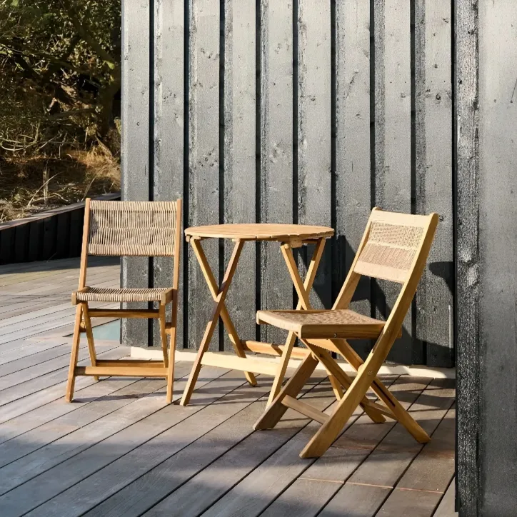 Noble Denmark Sandvig cafésæt i akacietræ